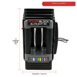 PowerBlock Elite EXP - Mancuernas ajustables, se venden en pares, etapa 1, mancuernas de 5 a 50 libras, construcción de