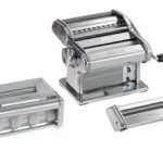 MARCATO Hecho en Italia PASTASET Juego de regalo de máquina de pasta, acero cromado. Incluye máquina de pasta Atlas 150,