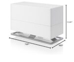 Humidificador evaporativo Stadler Form Oskar Grande O-040A 1.58 gal 1077 pies cuadrados filtro V4 LED regulable silencio