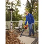 Barredora Sopladora Aspiradora Inalámbrica Black and Decker LSWV36B 40V iones de litio negro