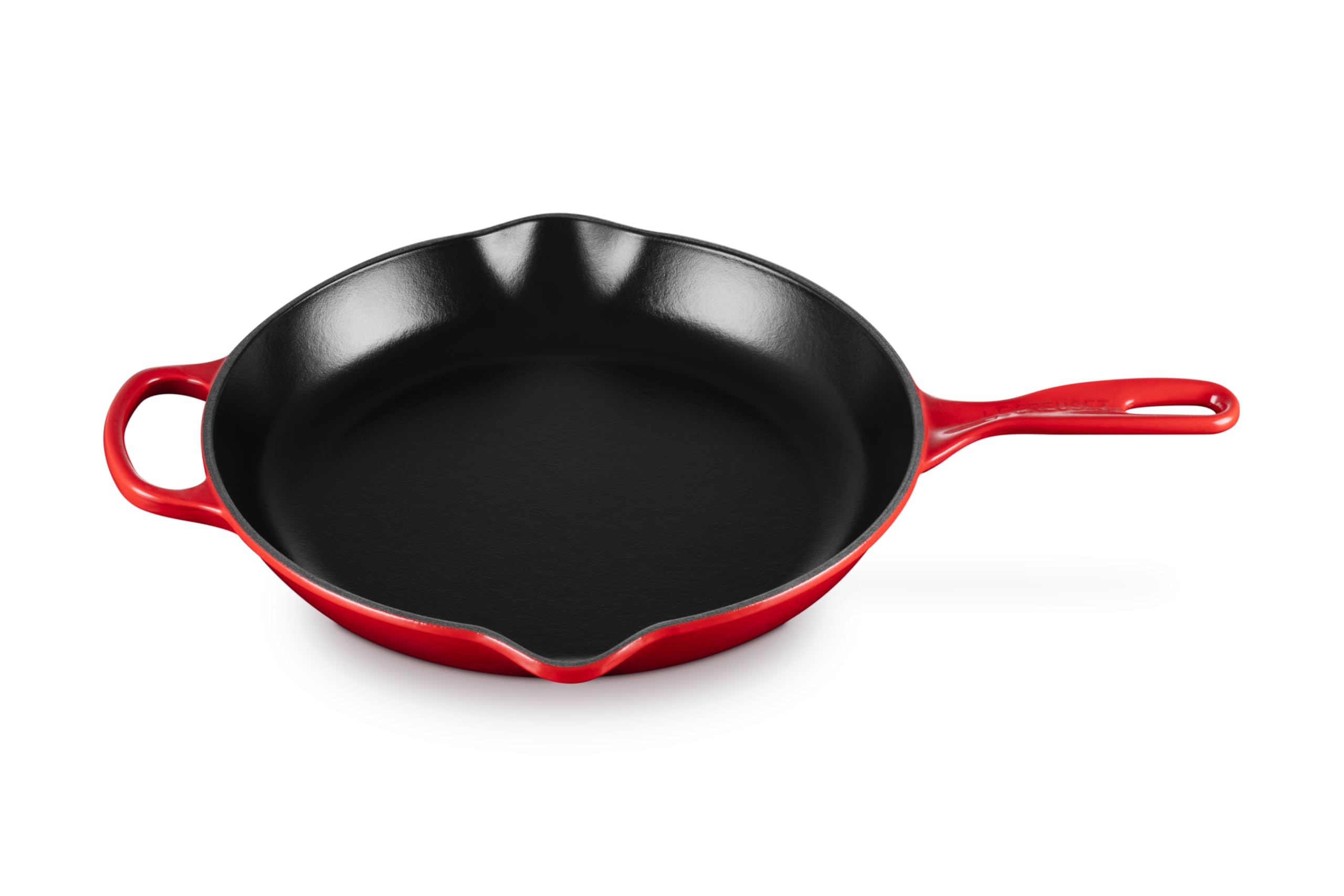 Version 1.0.0 Sartén de Hierro Fundido Esmaltado Le Creuset Signature LS2024-3067 Mango de Hierro 30 cm 11.75 Pulgadas Rojo Cereza