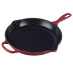 Sartén de Hierro Fundido Esmaltado Le Creuset Signature LS2024-3067 Mango de Hierro 30 cm 11.75 Pulgadas Rojo Cereza