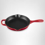 Sartén de Hierro Fundido Esmaltado Le Creuset Signature LS2024-3067 Mango de Hierro 30 cm 11.75 Pulgadas Rojo Cereza
