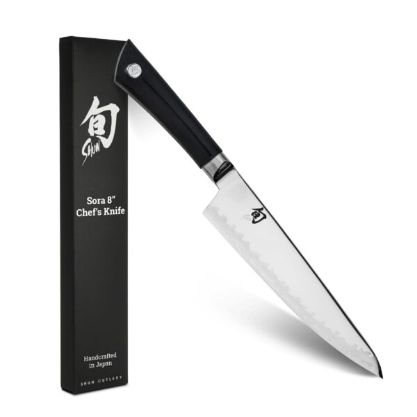 Cuchillo de Chef Profesional para Cocina Kershaw Shun Sora VB0706 8 Pulgadas Negro