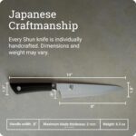 Cuchillo de Chef Profesional para Cocina Kershaw Shun Sora VB0706 8 Pulgadas Negro