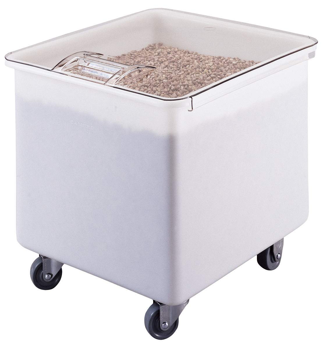 Version 1.0.0 Contenedor de ingredientes Cambro IB32148 32 galones blanco plástico para uso en cocina comercial