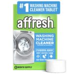 Limpiador para lavadora Affresh Whirlpool W10501250 tabletas efervescentes desinfectantes para mantenimiento profundo 6
