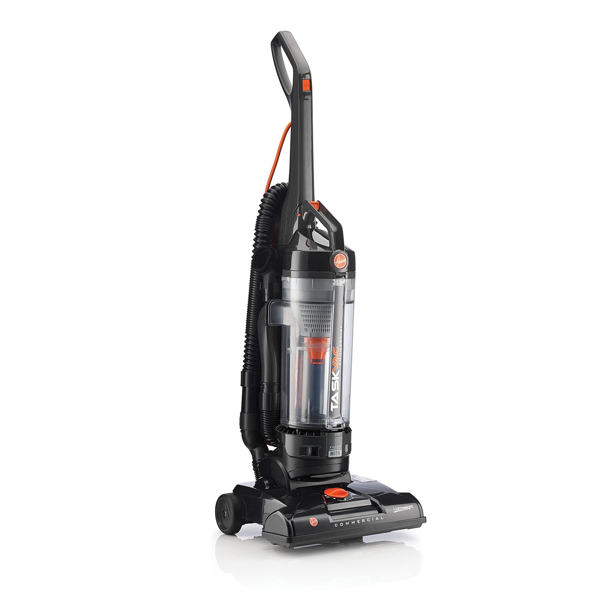 Version 1.0.0 Aspiradora vertical sin bolsa Hoover Commercial TaskVac CH53010 ligera 13 pulgadas