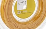 Luxilon 4G Rough 125 - Cuerda de tenis (656.2 ft, color dorado)