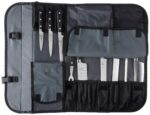 Mercer Culinary Juego de cuchillos forjados Renaissance de 10 piezas, Negro