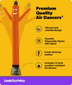 LookOurWay Air Dancers Wacky Waving Conjunto de Hombre Tubo Inflable - Hombre Danzante Inflable de 10 Pies de Alto con S