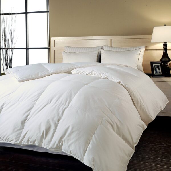 Edredon Alternativo Blue Ridge Home Fashions Modelo 122003 Napoles 700 Hilos Algodon Saten Relleno Hipoalergenico Talla