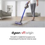 Aspiradora Inalámbrica Dyson V11 Origin 481771-01, 185 AW, 3 Modos de Potencia, Hasta 60 Min, Filtro HEPA, Apta para Mas