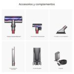 Aspiradora Inalámbrica Dyson V11 Origin 481771-01, 185 AW, 3 Modos de Potencia, Hasta 60 Min, Filtro HEPA, Apta para Mas