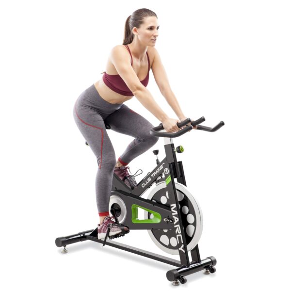Bicicleta de Spinning Marcy XJ-3220 Club Revolution 300 lb Cardio Volante Equilibrado