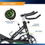 Bicicleta de Spinning Marcy XJ-3220 Club Revolution 300 lb Cardio Volante Equilibrado