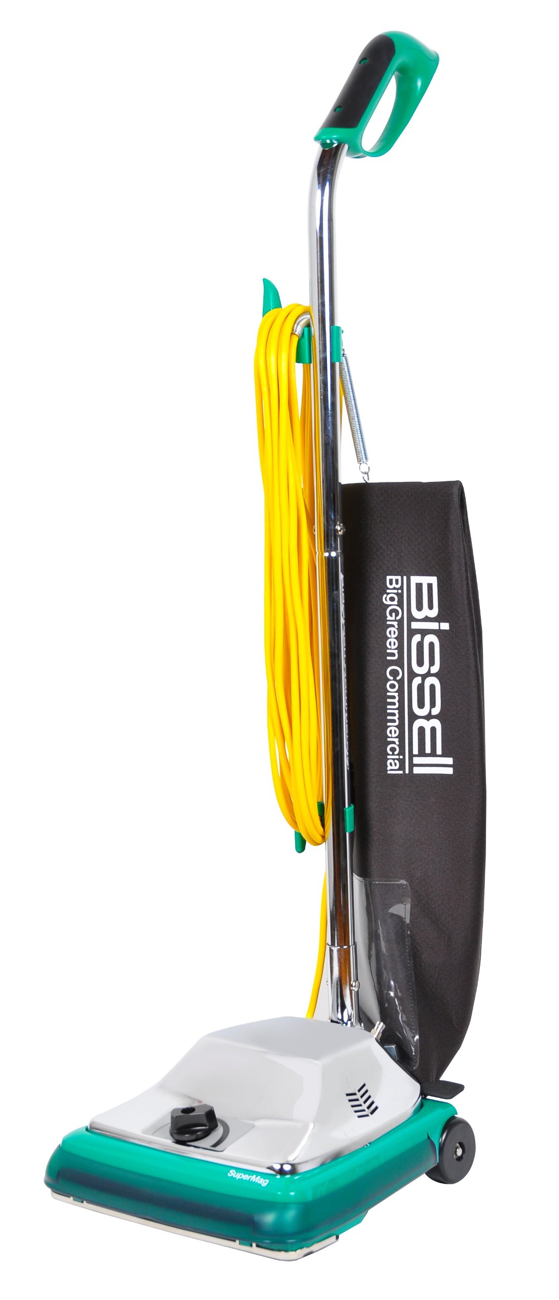 Version 1.0.0 Aspiradora Vertical Comercial Bissell Commercial BG101H 870 watts ProBag 12 pulgadas mango ergonómico
