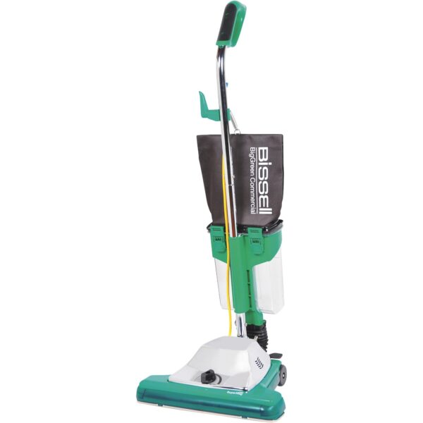 Aspiradora vertical Bissell BigGreen Commercial BG102DC ProCup 870 W, trayectoria 16 pulgadas, taza de suciedad, barra m