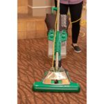 Aspiradora vertical Bissell BigGreen Commercial BG102DC ProCup 870 W, trayectoria 16 pulgadas, taza de suciedad, barra m