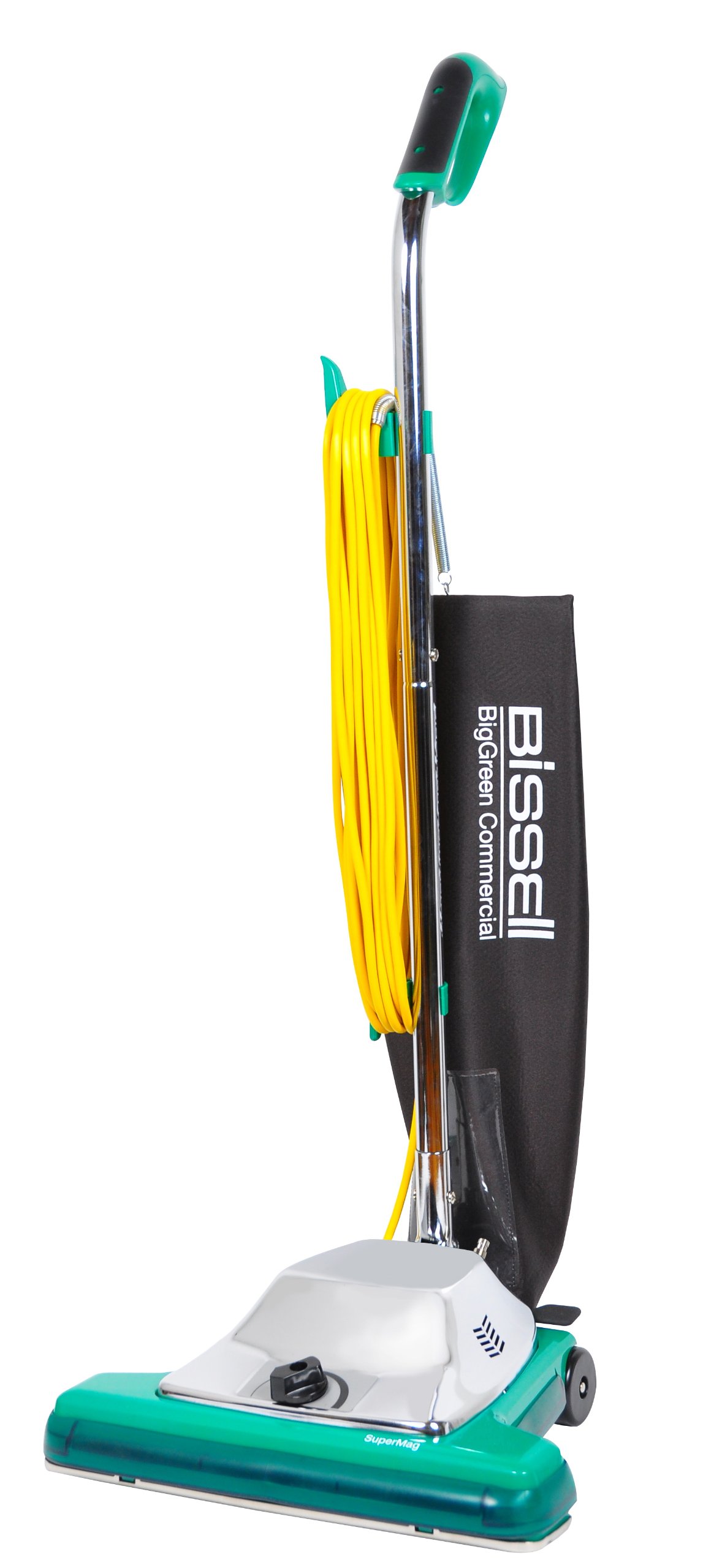 Version 1.0.0 Aspiradora Vertical Bissell Commercial BG102H ProBag 870W trayectoria 16 pulgadas mango ergonomico barra magnética bolsa