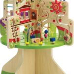 Manhatan Toy, Libro de cuentos niño de madera/Centro de actividades de aventura, Multicolor