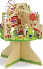 Manhatan Toy, Libro de cuentos niño de madera/Centro de actividades de aventura, Multicolor