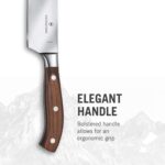 Victorinox Grand Maître Chef's - Cuchillo ergonómico con hoja recta innovadora - Mango de madera - 8 pulgadas 7.7400.20G