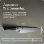 Shun Classic Cuchillo Kiritsuke de 8" Kai DM0771