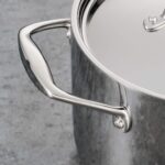 Sartén y Juego de Utensilios de Cocina Tramontina Gourmet 80116 249DS Acero Inoxidable 18 10 Triple Capa Apto para Induc
