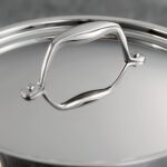 Sartén y Juego de Utensilios de Cocina Tramontina Gourmet 80116 249DS Acero Inoxidable 18 10 Triple Capa Apto para Induc