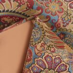 Juego de edredón San Angelo HiEnd Accents WS4287-FL-CT 4 piezas matrimonial cachemira falda leopardo estilo rústico occi