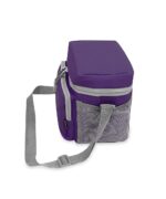 Bolsa para almuerzo Everest Luggage CB6-EGP/GRY color berenjena púrpura con gris