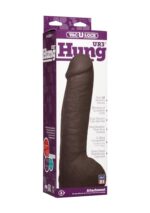 Consolador Doc Johnson Vac-U-Lock de 12 pulgadas, pene realista, colgado, hecho de ULTRASKYN, gran circunferencia de 8.5