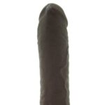 Consolador Doc Johnson Vac-U-Lock de 12 pulgadas, pene realista, colgado, hecho de ULTRASKYN, gran circunferencia de 8.5