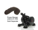 Consolador Doc Johnson Vac-U-Lock de 12 pulgadas, pene realista, colgado, hecho de ULTRASKYN, gran circunferencia de 8.5