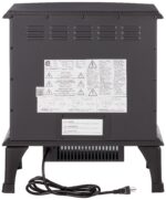 Estufa Eléctrica de Cuarzo Infrarrojo Comfort Glow EQS5140 Sanibel, Vista Panorámica 3 Caras, 1,000 W + 500 W, Acabado N