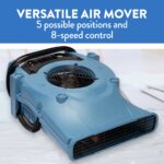 Air Mover Dri-Eaz Velo PRO 114969 F505 885 CFM secadora profesional alfombras paredes pisos