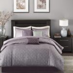 Juego de edredón Biloxi jacquard geométrico Madison Park MP10-920 King ropa de cama alternativa plumón todas las estacio