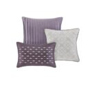 Juego de edredón Biloxi jacquard geométrico Madison Park MP10-920 King ropa de cama alternativa plumón todas las estacio
