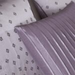 Juego de edredón Biloxi jacquard geométrico Madison Park MP10-920 King ropa de cama alternativa plumón todas las estacio