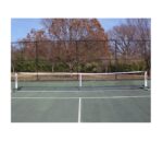 Sistema de red para pickleball On Court Off Court TAPND Deluxe estructura de tubos ovalados con ruedas de bloqueo 22 pie