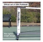 Sistema de red para pickleball On Court Off Court TAPND Deluxe estructura de tubos ovalados con ruedas de bloqueo 22 pie