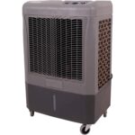 Enfriador Evaporativo Portátil Hessaire MC37M – 3,100 CFM para Espacios de hasta 70 m², Tanque 10.3 Galones, 4 Velocidad