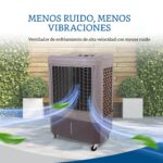 Enfriador Evaporativo Portátil Hessaire MC37M – 3,100 CFM para Espacios de hasta 70 m², Tanque 10.3 Galones, 4 Velocidad