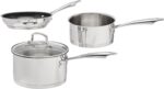Batería de cocina Cuisinart 89-13 juego de ollas de acero inoxidable profesional 13 piezas