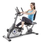 Bicicleta estática reclinada magnética Marcy NS-40502R 8 niveles de resistencia