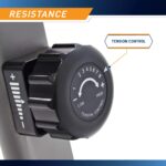 Bicicleta estática reclinada magnética Marcy NS-40502R 8 niveles de resistencia