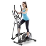 Máquina Elíptica Marcy NS-40501E resistencia magnética 8 niveles LCD cardio hogar