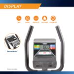 Máquina Elíptica Marcy NS-40501E resistencia magnética 8 niveles LCD cardio hogar