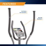 Máquina Elíptica Marcy NS-40501E resistencia magnética 8 niveles LCD cardio hogar